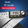 Цифровой транспортир Green Forest: Высокоточный многофункциональный инструмент для измерения угла 90° для деревообработки