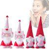 Christmas Gnome Love Heart Ornament Envelope Faceless Doll Merry Christmas Decoration For Home Xmas Navidad Natal New Year