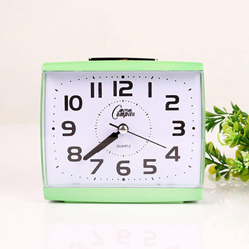 Бесшумный ночной будильник с изображением животных, звонящий Alarma Despertador, панда, лягушка, сова, игольчатые часы, декор комнаты, подарки для детей