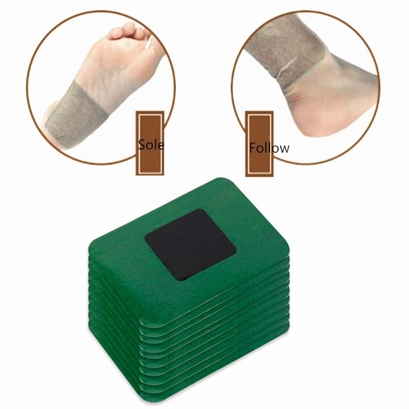 Дышащий патч для релаксационного массажа на пятке, 10 шт./кор.