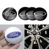 4Pcs 54mm/56mm/60mm For Ford Mustang ST Kuga Original Hubcaps Car Wheel Center Covers Sticker Auto Hub Caps Emblem Replacement