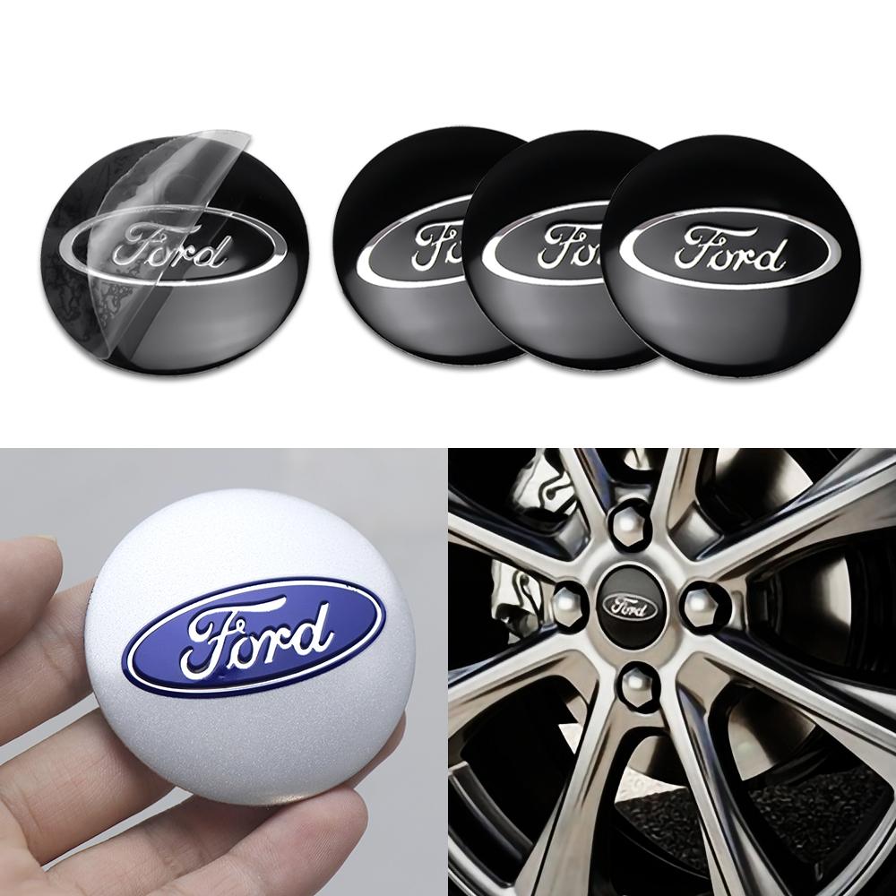 4Pcs 54mm/56mm/60mm For Ford Mustang ST Kuga Original Hubcaps Car Wheel Center Covers Sticker Auto Hub Caps Emblem Replacement