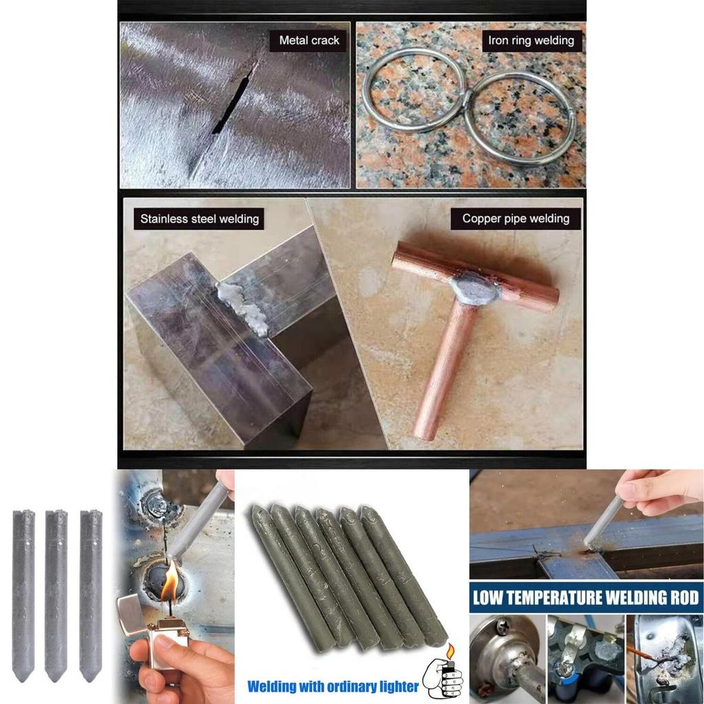 Низкотемпературный универсальный сварочный пруток для бытового использования, подходит для легкой меди, железа, алюминия, нержавеющей стали, пластиковой арматуры.