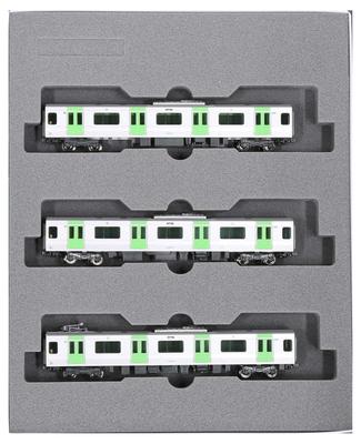 KATO N Gauge E235 Series Yamanote Line Дополнительный набор B 3 вагона Железнодорожная модель поезда Серебряный 10-1470