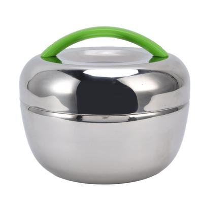 1,0 л термоконтейнер для обеда из нержавеющей стали, портативный изолированный ланч-бокс для студентов, офисных работников