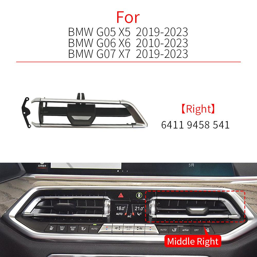 Для BMW G05 G06 G07 Автомобиль Передняя Решетка Воздухозаборника Зажим Накладка Детали Комплекты для Ремонта Выхода A/C Аксессуар Для BMW X5 X6 X7 64119458541