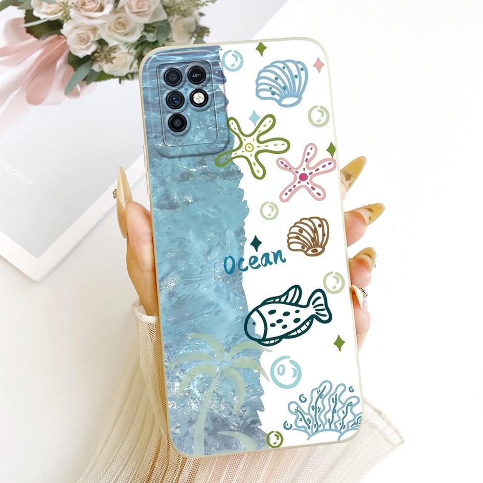 Чехол для Infinix Note 10 X693 Ударопрочный Силиконовый Милый Мультяшный Кот Чехол для Телефона Для Infinix Note 10 Pro NFC X695 X695D X695C Capa