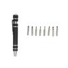 Multifunction 8 In 1 Precision Mini Screwdriver Pen Repair Hand Tools Kit Portable High Density Screwdriver Set Bits