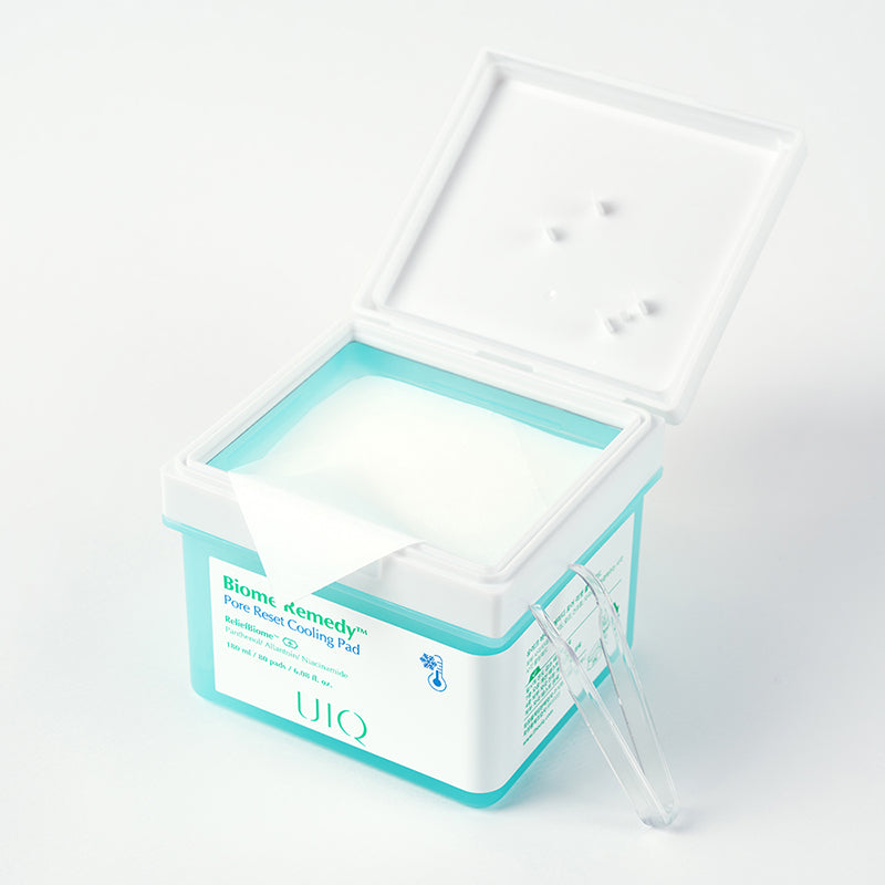 UIQ Biome Remedy Pore Reset Cooling Pad 180ml 80EA
