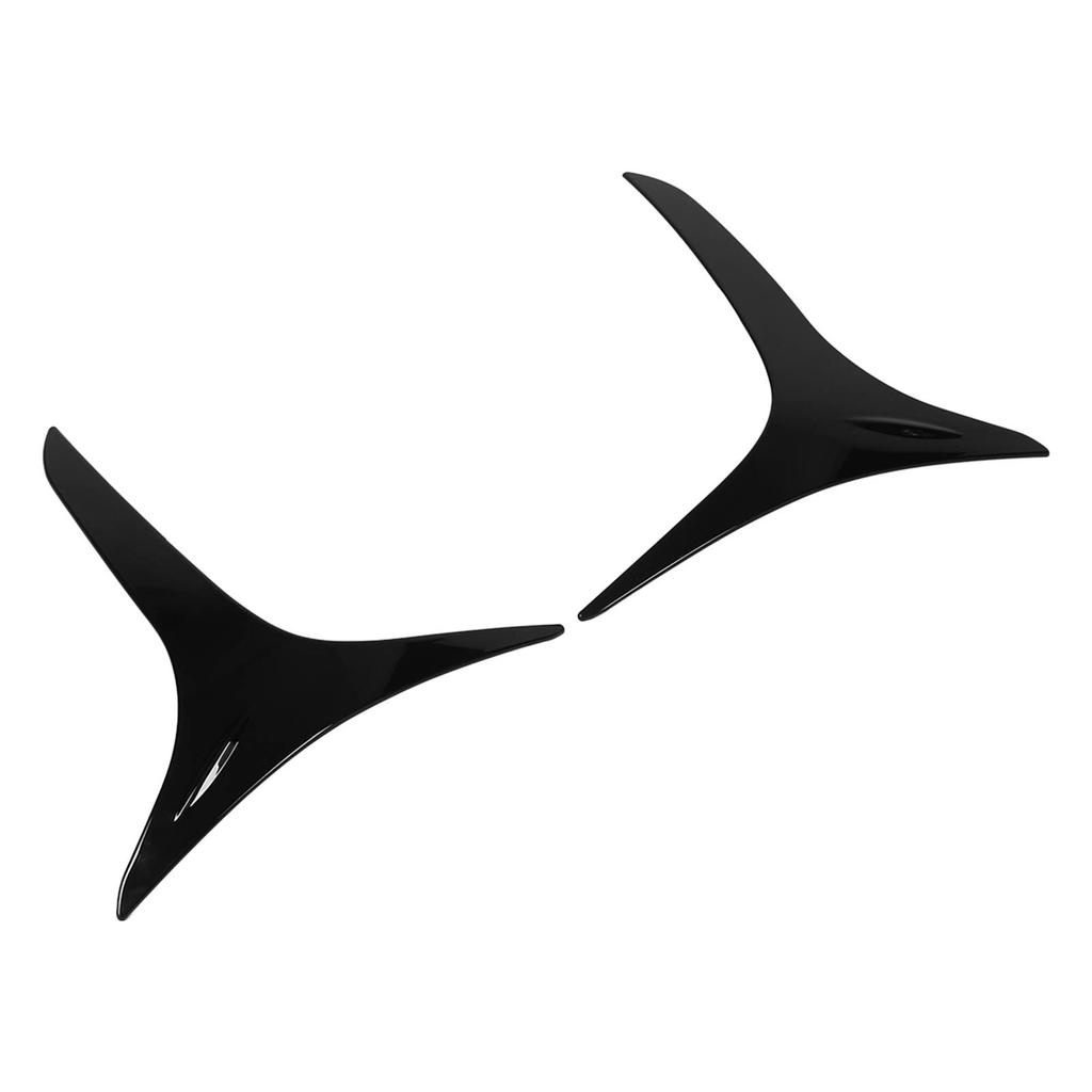 Front Fog Lamp Trim Cover Dustproof Bright Black Fog Light Frame Trim Replacement for Yaris Cross 2021