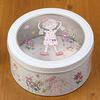 Tinplate Box Food Grade Convenient To Storage Tiny Decorative Round Case Home Decor