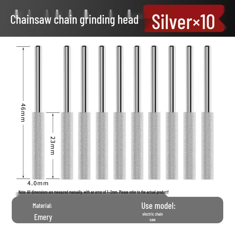Ручная точилка для цепи бензопилы с алмазной шлифовальной головкой для заточки пильной цепи