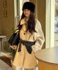 GENERALIDEA Wool Balmacaan Half Coat [Oatmeal] / Wbe4L10526