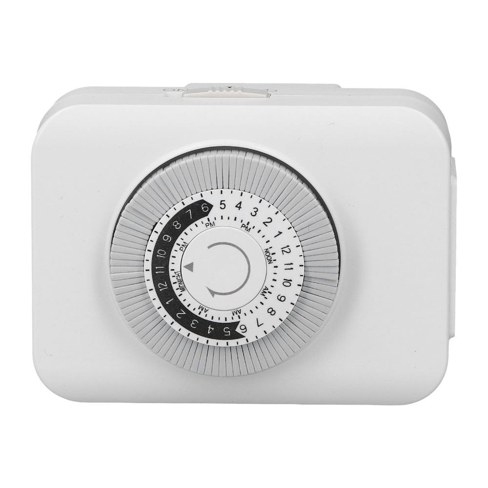 Mechanical Timer Switch 125V Time Control Plug Energy Saving Mechanical Timer Home Appliance