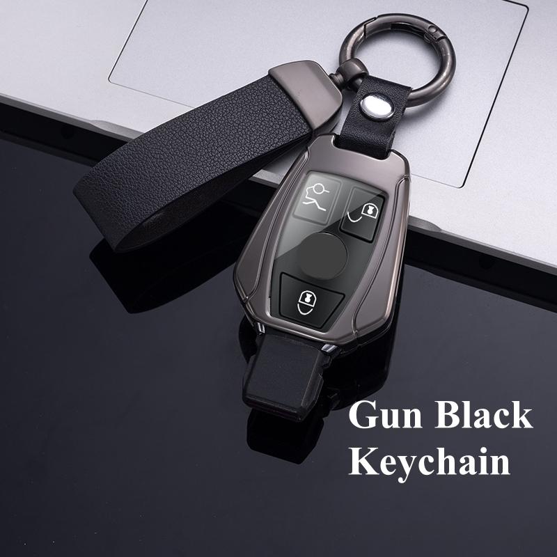 Metal Car Remote Key Case Cover For A C E S G Class GLC CLE CLA W177 W205 W213 W222 X167 AMG W203 W204 W210 W211 W212 W221 Accessories