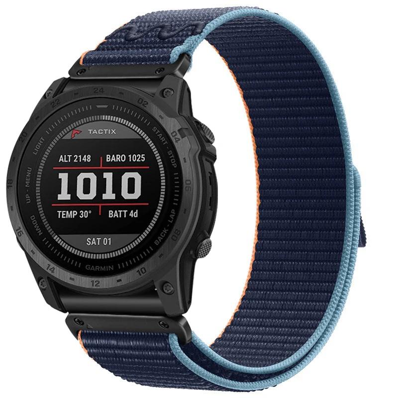 Ремешок Quickfit для Garmin Fenix 8 FE 7 7X Pro Ремешок для часов 22 26 мм Нейлоновый плетеный ремешок для Enduro3 2 Fenix 5 5X 6 6XPro 51 мм Браслет