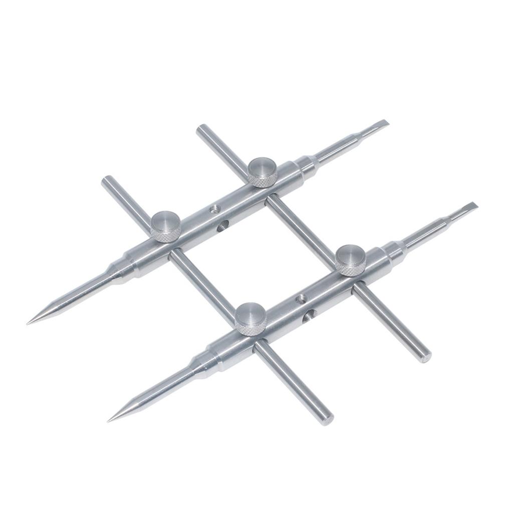 Точный гаечный ключ для объектива, инструмент для замены и снятия объектива камеры с двухсторонними заостренными плоскими наконечниками