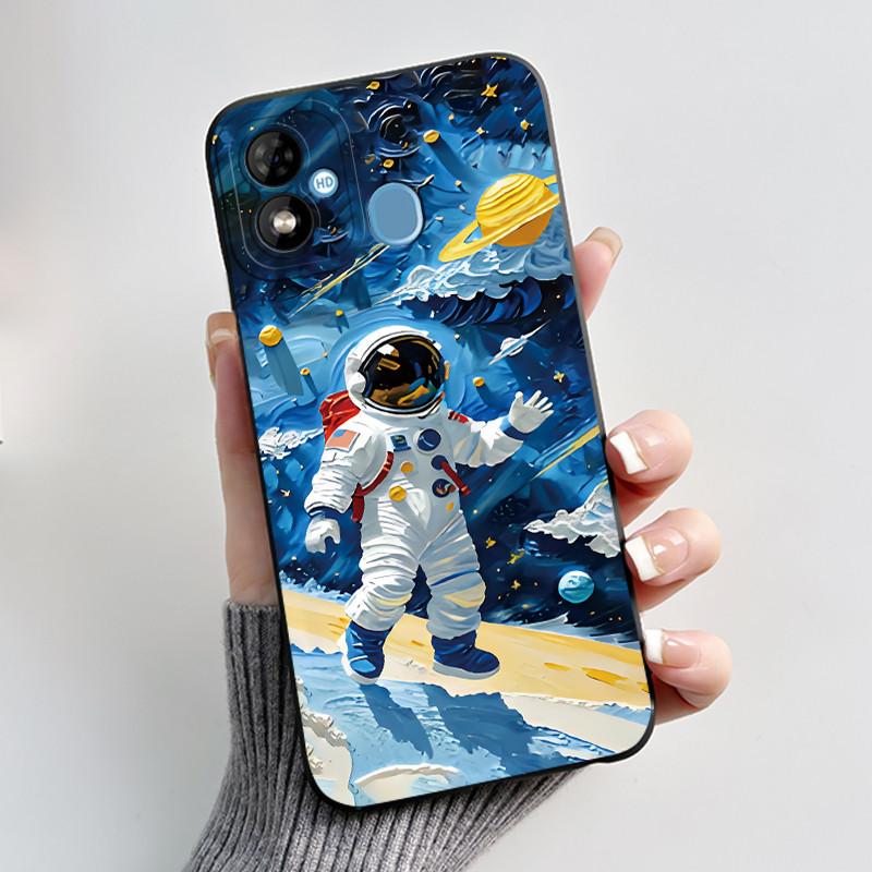 Cute Case For Itel A33 Plus Fundas Printing Shell Protective Cover Soft Silicone Cartoon Phone Casing Capa Coque