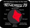 Butterfly Накладка для настольного тенниса Tenergy 25 Back Soft Tension 05810 Красная толстая (Вращение)