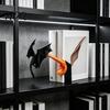 Украшение-Дракон для Полок Настольное Украшение 3D-Печатный Огнедышащий Дракон Фэнтези Летающая Детализированная Скульптура Декор для Дома Настольная Полка в Офисе