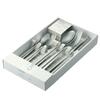 Tsubame Shinko Kogyo SUNAO Dinner Cutlery Set, 10 Pieces, 18-8 Stainless Steel, Made In Japan