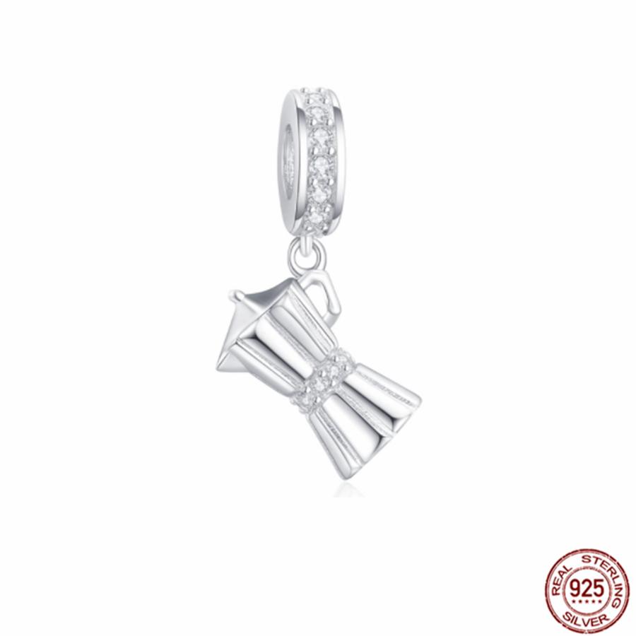 Подходят оригинальные браслеты, подвески, ювелирные изделия, новые S925 стерлингового серебра, сверкающие бусины камеры, семейное дерево, воздушный шар, щенок, кошка, кулон