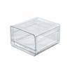 Transparent Food Container with Drain Tray Large Capacity Vegetable Fridge Organizer  Kitchen