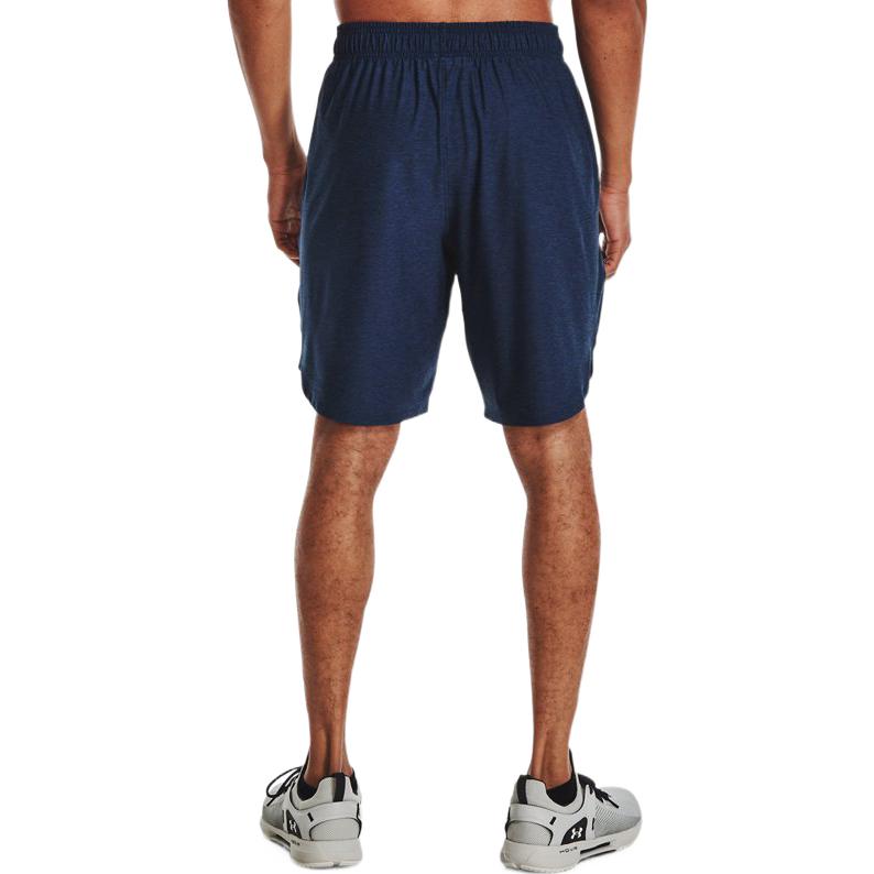 Under Armour Дышащие тренировочные шорты с логотипом, мужские штаны, синие 1356858-408