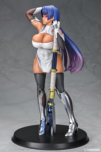 Q-six Taimanin RPGX Бледно-фиолетовый Яцумурасаки Загорелый вариант. ПВХ Раскрашенная Готовая Фигурка Масштаба 1/6 -
