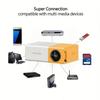 Mini Projector YG300 Pro LED Supported 1080P Full HD Television Portable Beamer Audio HDMI USB Outdoor Movie Video Projetor
