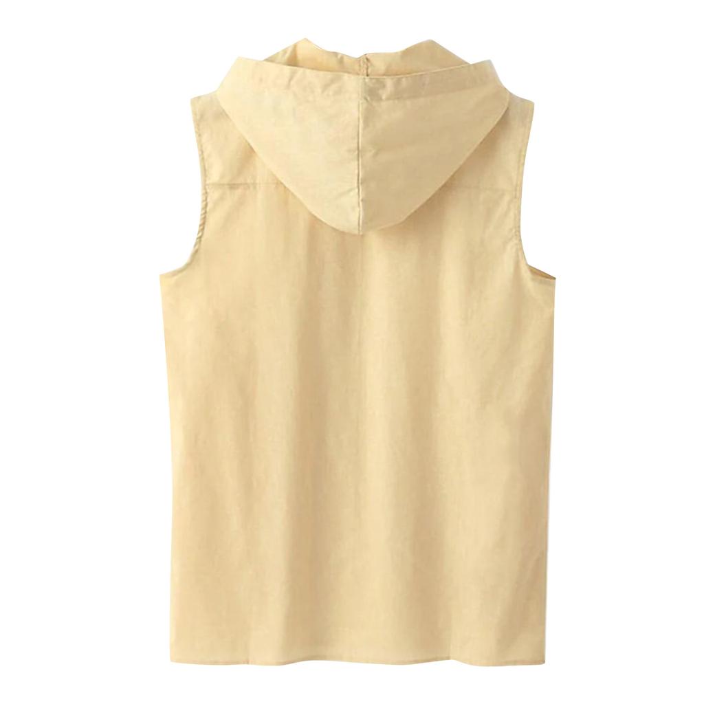 Men's Short Sleeved Men's Tankn Casual Color Matching Tank Top