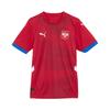 Round Neck Short-Sleeve Fan Edition Soccer Jersey Men Tops Deep-Red Dark-Blue 774300-01