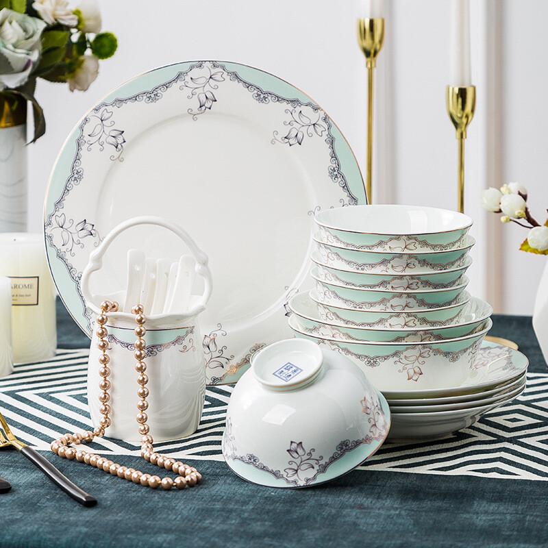 Набор керамической посуды Qianhua Zhike Jingdezhen