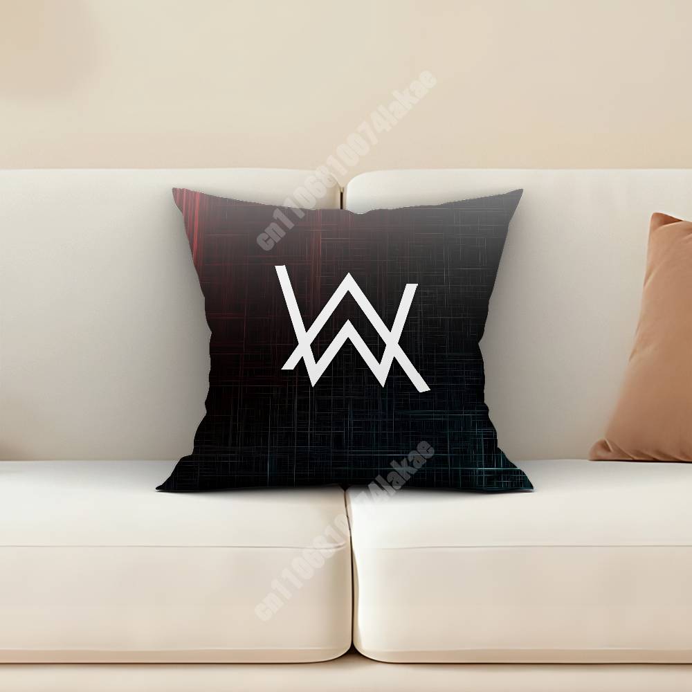 DJ AAlan Walker Faded Walkerworld Наволочка Чехол для Подушки Дивана Диванного Кресла Креативный Акцент Рабочего Пространства Домашний Декор