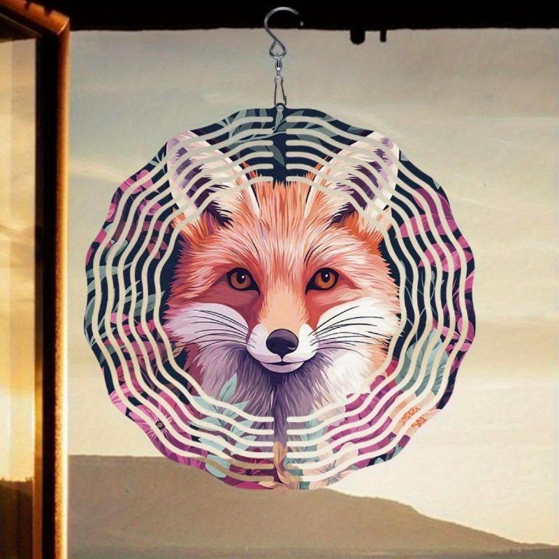 10-дюймовый подвесной ветряной спиннер с крючком на 360 градусов для декора балкона и сада, весенне-летнее уличное украшение