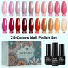 PHOENIXY 20 шт. Гель-лак для ногтей УФ-лак Гелевые лаки 5 мл для маникюра Требуется полимеризованное базовое и топовое покрытие