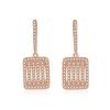 Lindon Copper Alloy Zircon Earrings Drop Earrings For Women Wedding Party Gifts