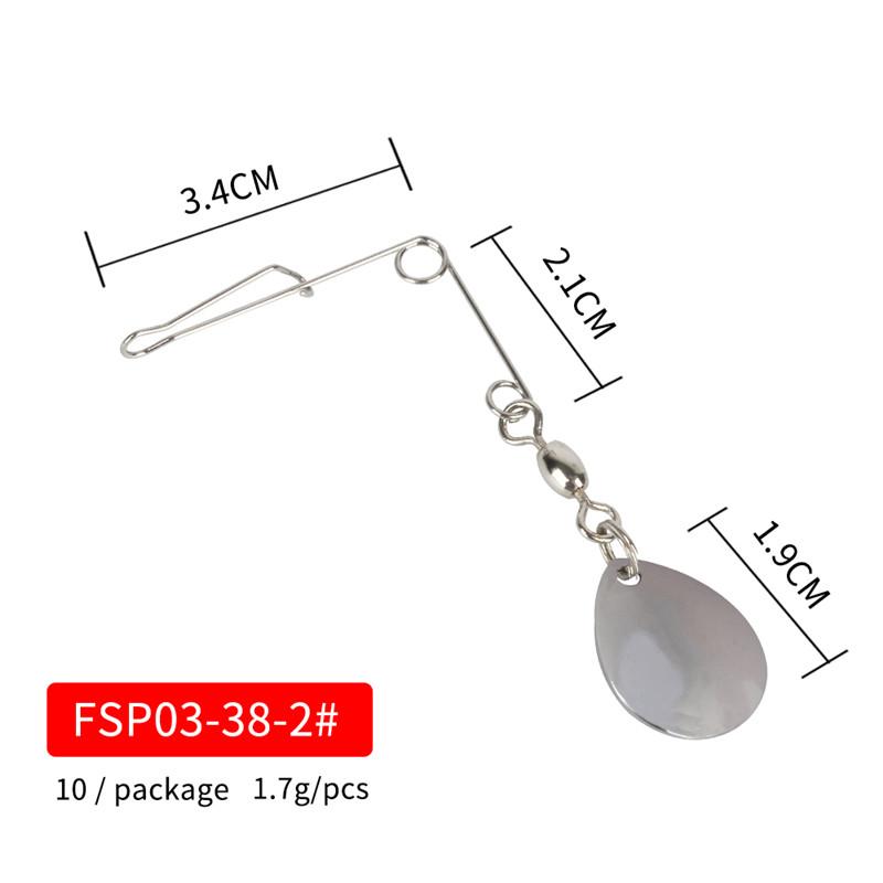 Металлический спиннер, 10 шт. в упаковке, блесна для приманки, 1,5 г, 1,7 г, блестки Iscas, окунь, щука, твитер, крючок, снасти