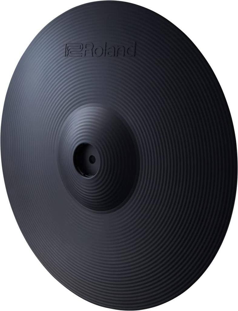 Roland Ride Choke Technique CY-14R-T V-Cymbal Pad, 14-inch Cymbal, Compatible, V-Drums