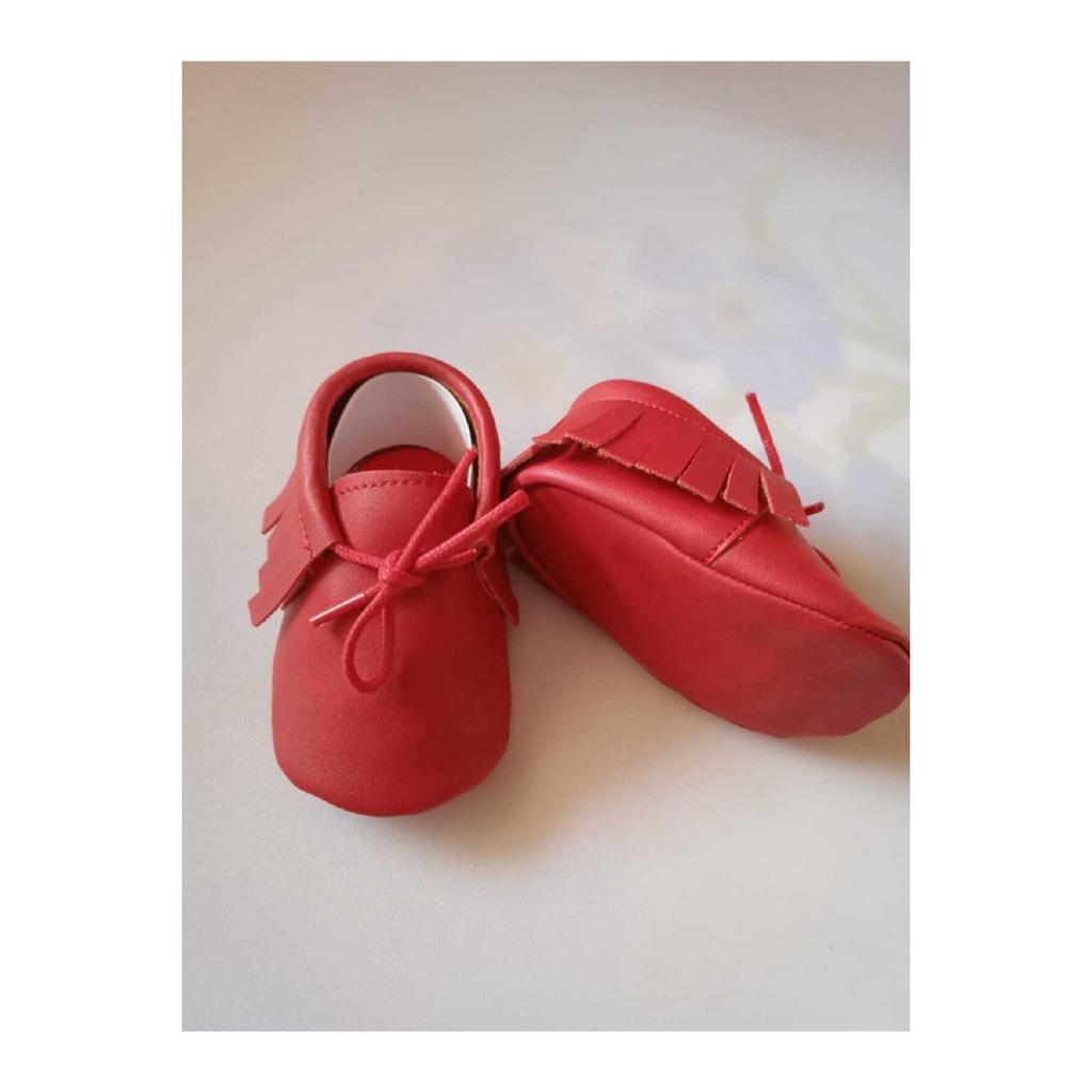 Детские коричневые пинетки унисекс