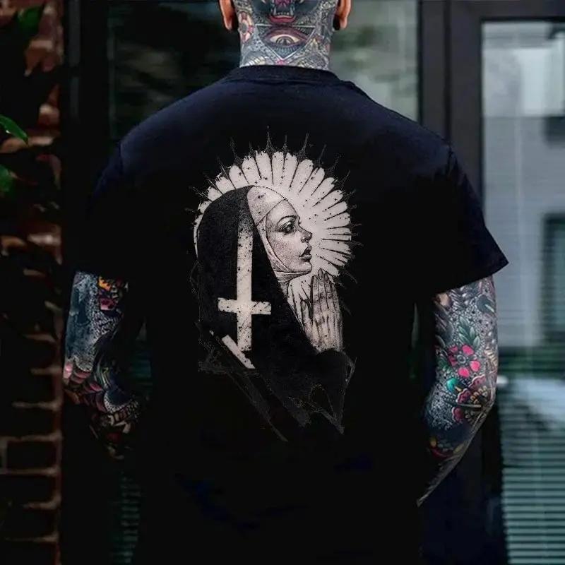 Мужская летняя футболка с принтом странного узора 2024 года, мужские футболки с коротким рукавом, влагоотводящие футболки, одежда, свободные футболки из чистого хлопка, мягкие футболки