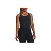 Under Armour Motion Solid Training Tank Top Women Tops Black 1379046-001