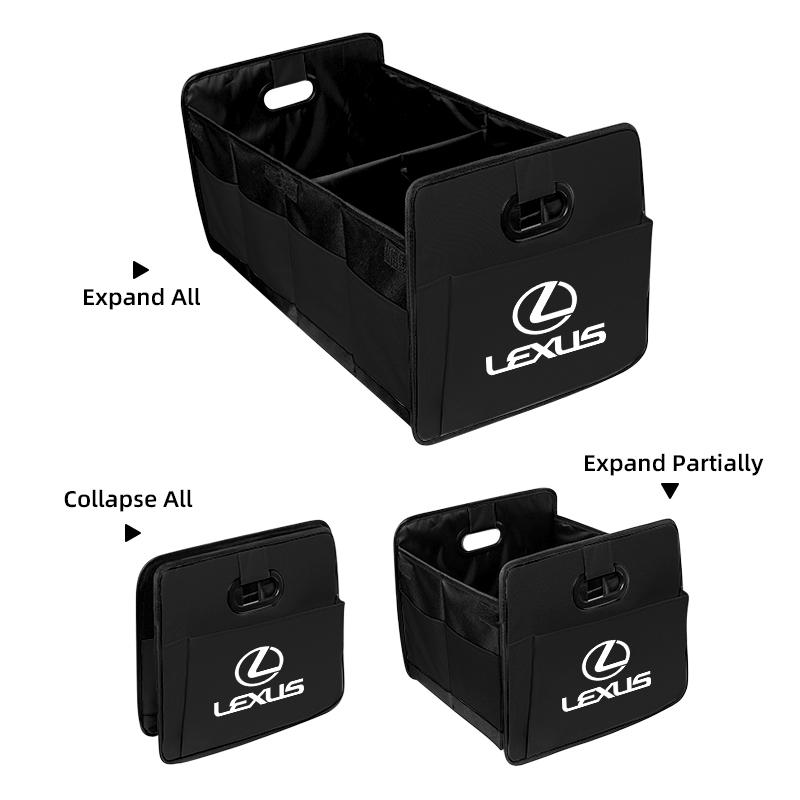 Large Capacity Foldable Car Trunk Storage Box For Lexus F SPORT GS GX IS LS LX CT LC RC LBX NX RX 350h ES UX 300e GX460 Ct200hOQ5