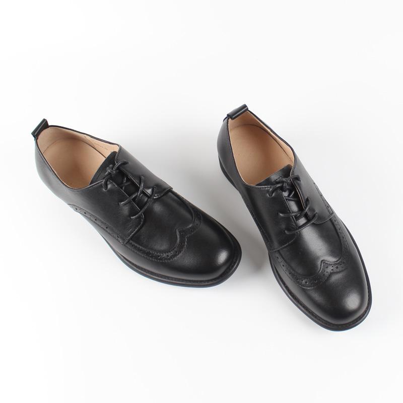 Модные женские туфли из коровьей кожи, на плоской подошве, повседневные туфли ручной работы из натуральной кожи с потертостями и цветными вставками