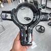 Отделка руля для BMW M2 F87 M3 F80 M4 F82 M5 F10 M6 F06 Настоящее полностью углеродное волокно M power Чехлы на руль автомобиля M sport