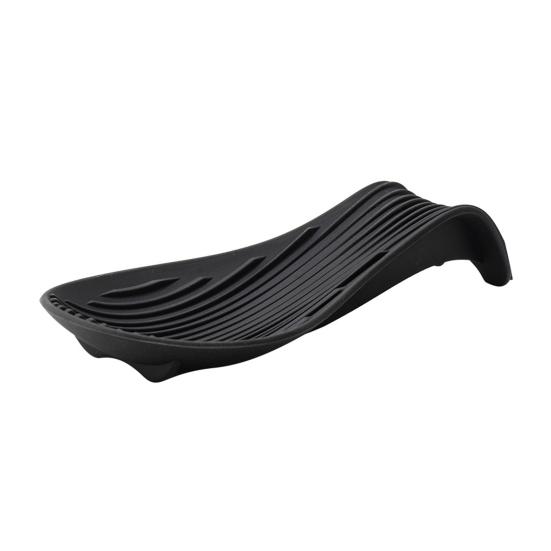 Силиконовая подставка для ложки для плиты, лопатка, ложка, устойчивый держатель, кухонная подставка для ложки, подставка для современного фермерского декора