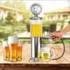 Bar Tools Beer Dispenser Machine Drink Vessel Single Gun Pumps Transparent Gas Station