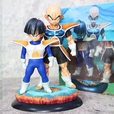 23см Аниме Костюм для сражений Dragon Ball Z Криллин Сон Гохан Экшн-фигурка ПВХ Модель Статуэтка Коллекция Украшение Игрушки Подарок Кукла