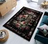 Этнический декоративный ковер Ретро цветочный арт ковер для гостиной Современный ковер для прихожей под кофейный столик Мягкий коврик Домашние ковры для спальни Прикроватные коврики