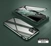 Double Sided Glass 360 Magnetic Adsorption Metal Case For iPhone 14 13 12 11 Pro Mini XS Max XR  For iPhone 7 8 14 Plus Cover